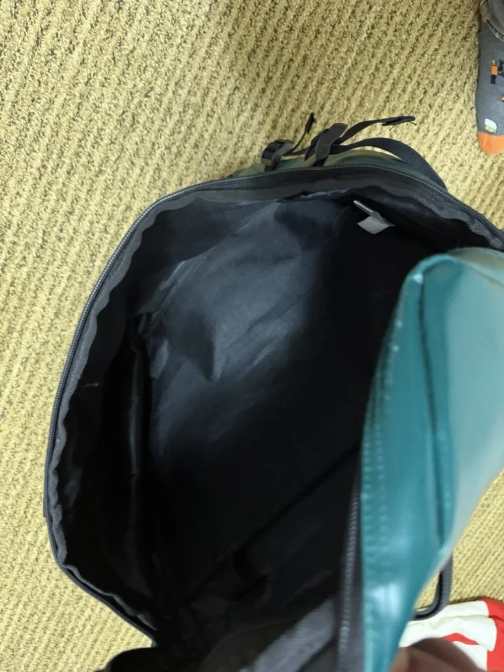 THE NORTH FACE Backpack Blu BC FUSE BOX II Green